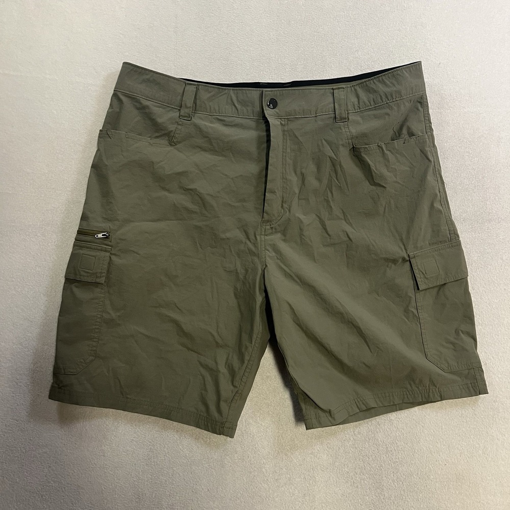 Orvis Cargo Shorts Mens 40 Green Performance Tech Fishing Utility Hiking Outdoor